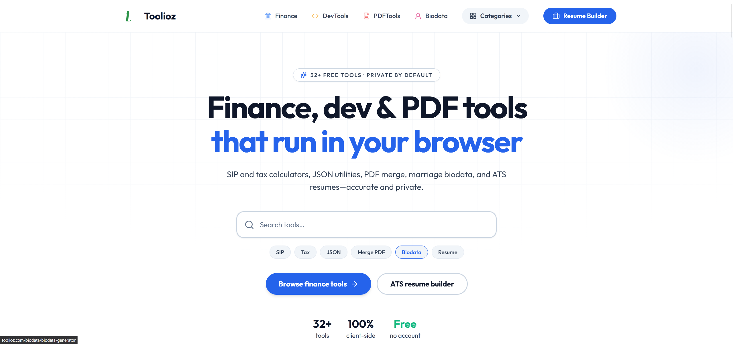 Toolioz Platform